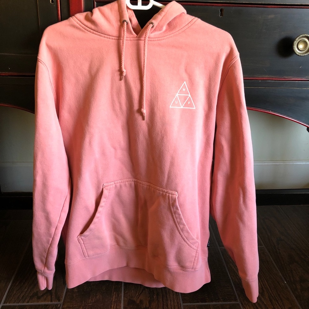 Pink HUF Sweatshirt Hoodie
